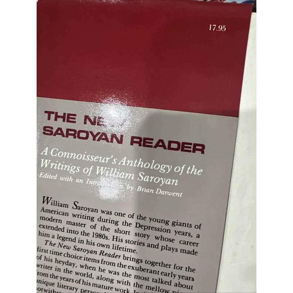 The New Saroyan Reader‎ : A Connoisseur's Anthology of the Writing